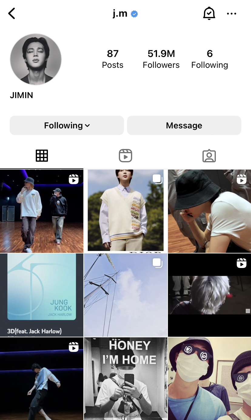 ศิลปิน K-pop ที่มียอดฟอล IG มากที่สุด