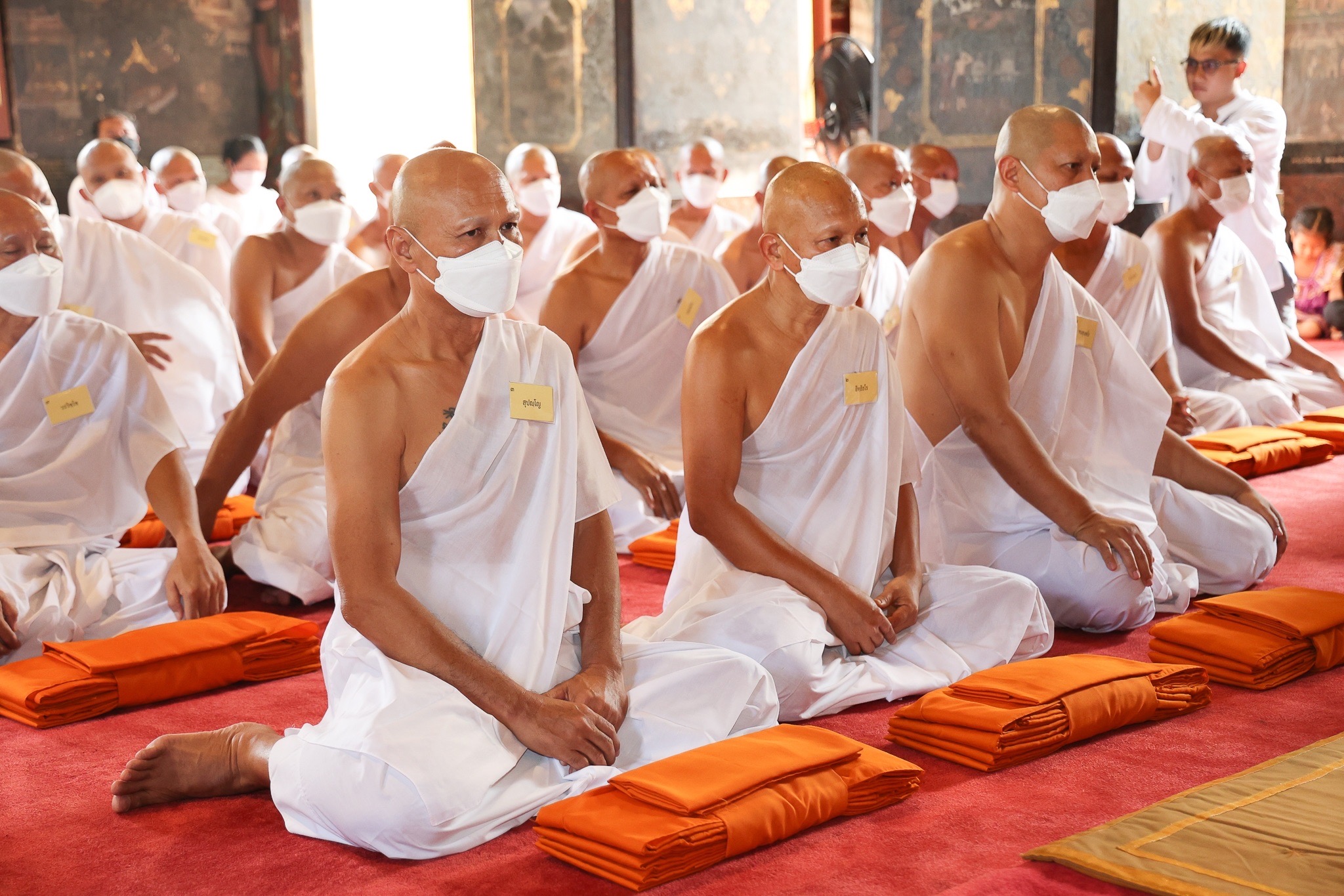 บช.ตชด. จัดพิธีอุปสมบทหมู่เพื่อถวายเป็นพระราชกุศลแด่สมเด็จพระกนิษฐาธิราชเจ้า กรมสมเด็จพระเทพรัตนราชสุดา ฯ สยามบรมราชกุมารี บช.ตชด. จัดพิธีอุปสมบทหมู่เพื่อถวายเป็นพระราชกุศลแด่สมเด็จพระกนิษฐาธิราชเจ้า กรมสมเด็จพระเทพรัตนราชสุดา ฯ สยามบรมราชกุมารี