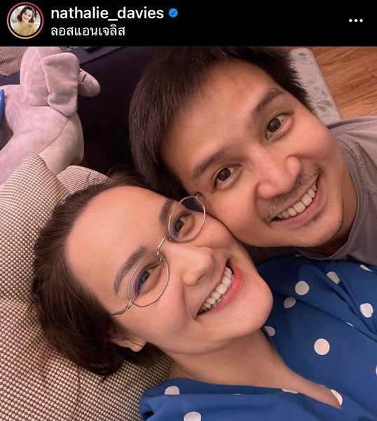 นาตาลี เดวิส ใส่ชุดผ้าไทยออกงาน LA Fashion week นาตาลี เดวิส ใส่ชุดผ้าไทยออกงาน LA Fashion week