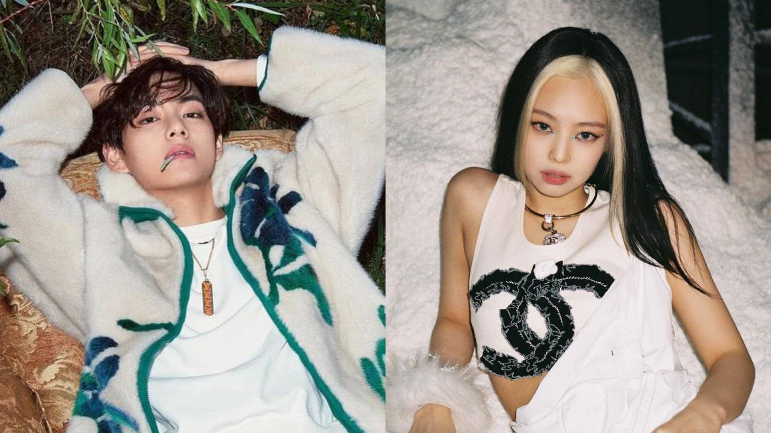 V BTS ใสต่างหูแบรนด์ Chanel รุ่นเดียวกับที่ เจนนี่ เป็นพรีเซนเตอร์