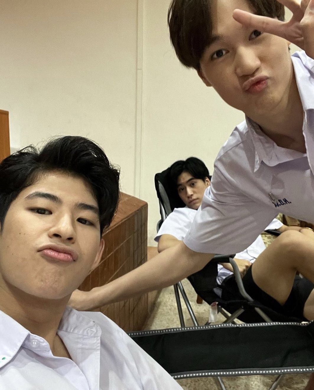 รวมโมเมนต์สุดน่ารัก ของนักเเสดง My School President กับการเปิดกล้องวันเเรกในโปรเจกต์ our skyy 2