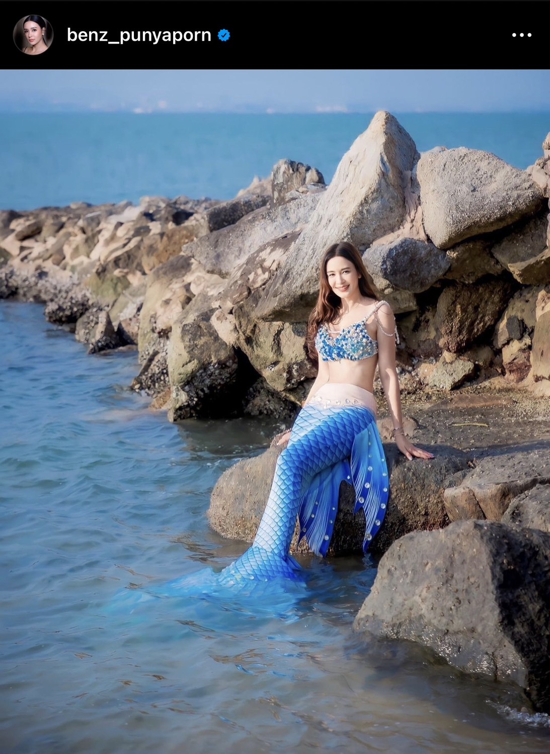 สานฝันวัยเด็ก เบนซ์ ปุณยาพร สวมหางกลายร่างเป็น เงือกสาวตัวจริง! สานฝันวัยเด็ก เบนซ์ ปุณยาพร สวมหางกลายร่างเป็น เงือกสาวตัวจริง!