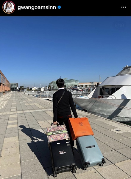 กวาง โพสต์หวานถึง ไฮโซเฮ้าส์ ดูแลดีทุกอย่าง ระหว่างเที่ยวต่างประเทศด้วยกัน กวาง โพสต์หวานถึง ไฮโซเฮ้าส์ ดูแลดีทุกอย่าง ระหว่างเที่ยวต่างประเทศด้วยกัน