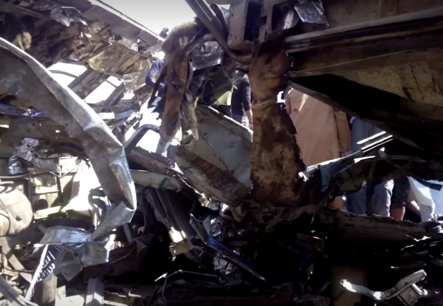 ชายนิรนามยกเบรกฉุกเฉินทำรถไฟชนกันในอียิปต์ดับ 32 ราย