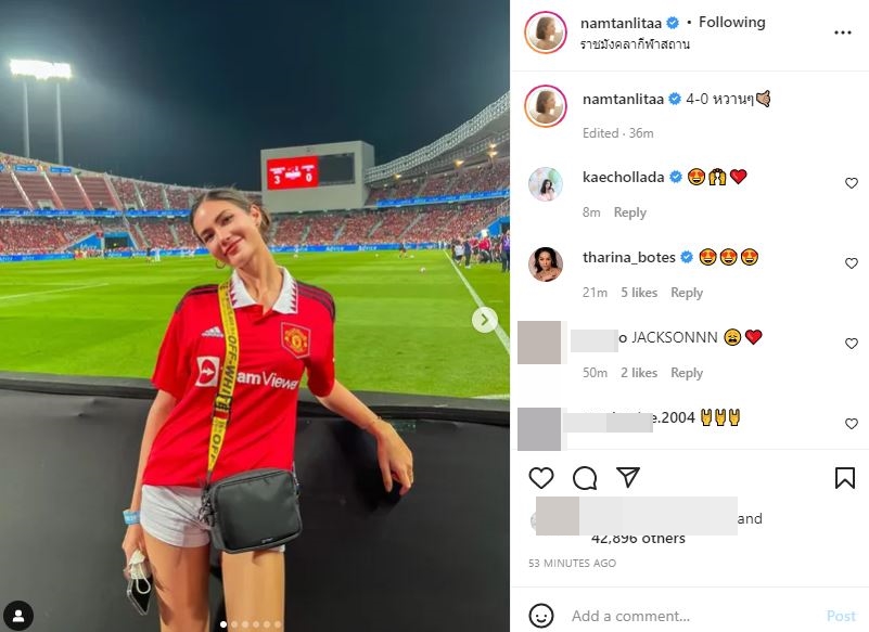 คนบันเทิงแฟน ผีแดง เฮลั่น! แมนยูฟาดแข้งชนะลิเวอร์พูล 4-0