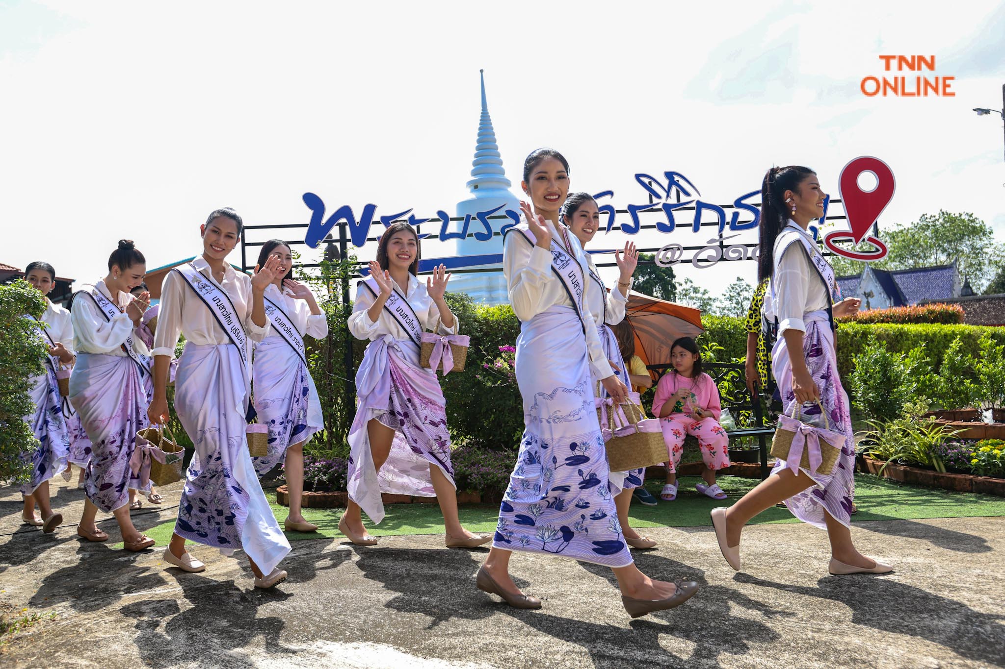 เก็บตัว นางสาวไทย 2566 เข้าวัดทำบุญ-ร่วมล่องแก่งรับหน้าร้อน 