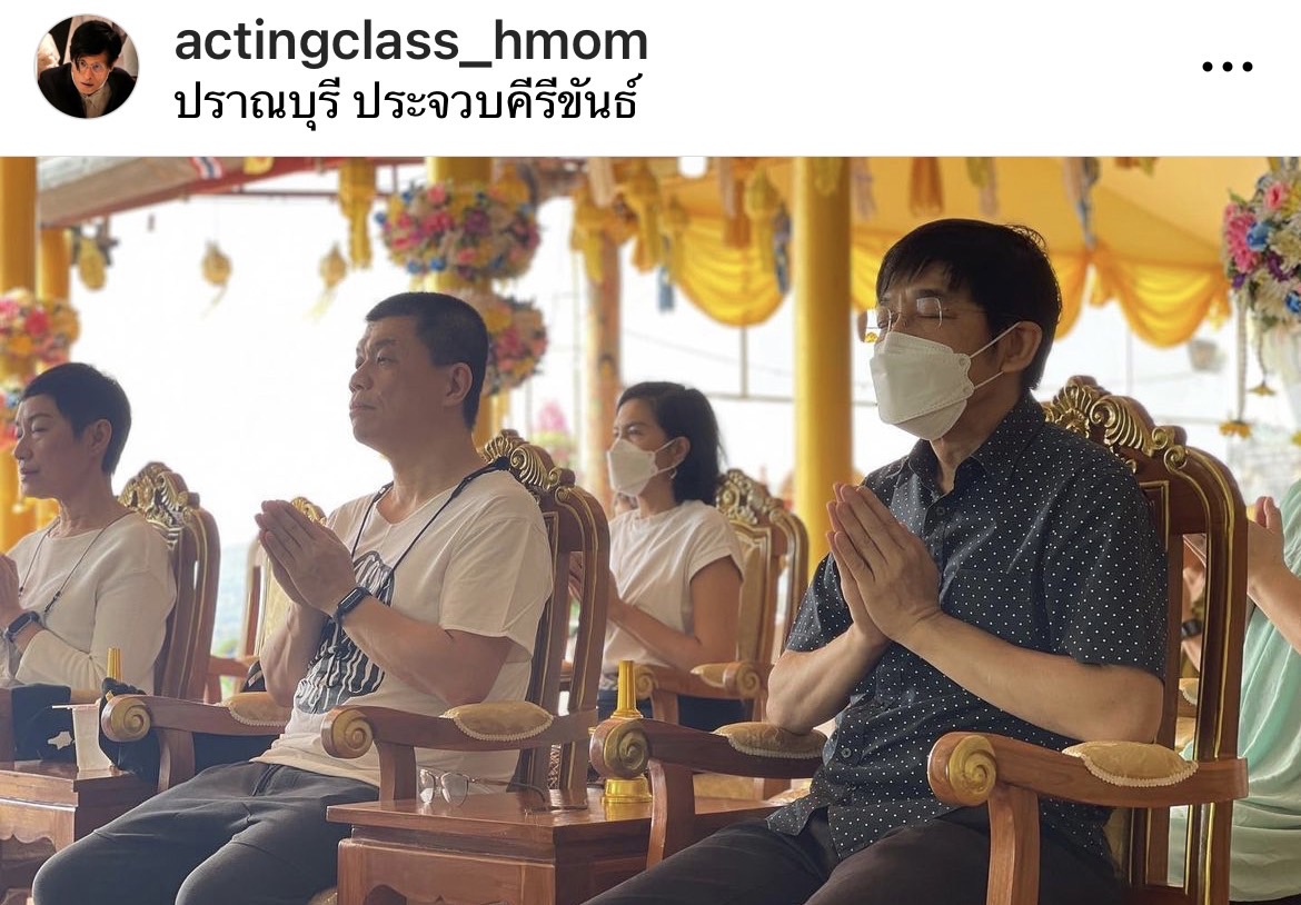 บรรยากาศทำบุญครบ 100 วัน ม.ล.พันธุ์เทวนพ เทวกุล