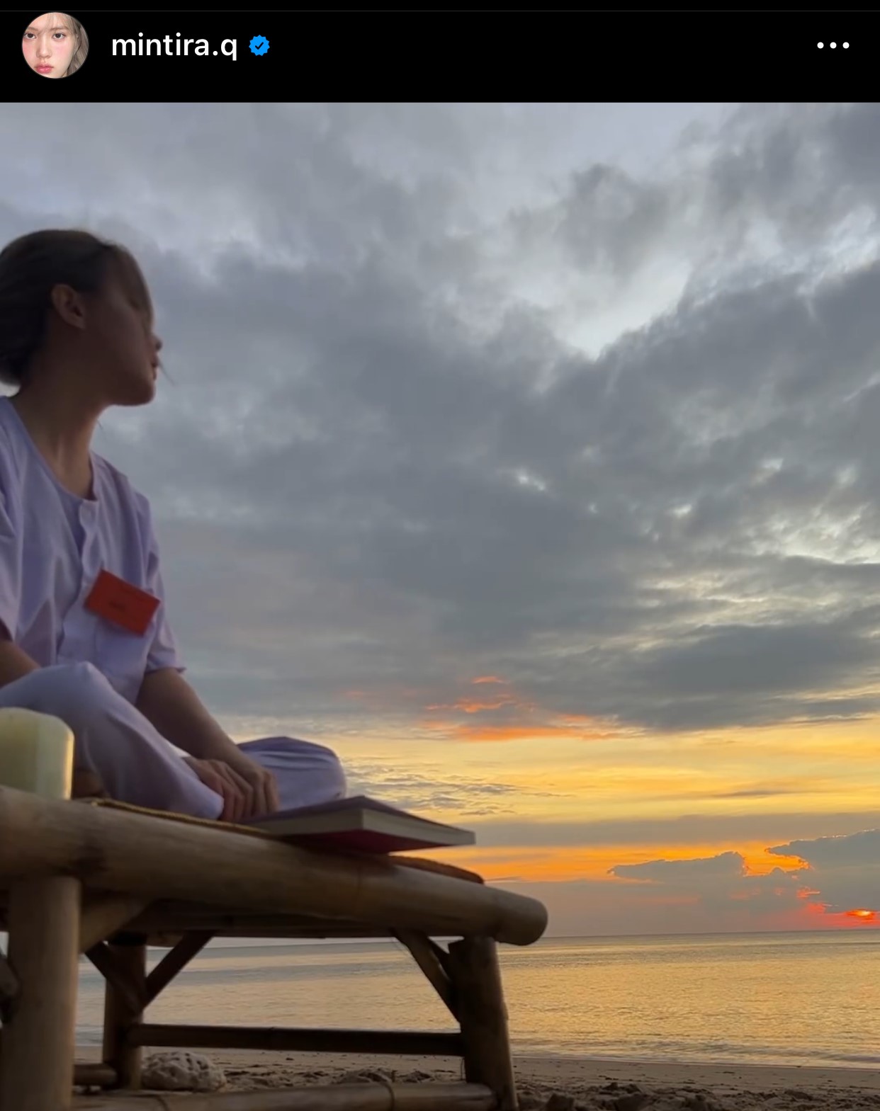 มินนี่ ภัณฑิรา หันพึ่งธรรมะ หวังจิตใจสงบสุข 