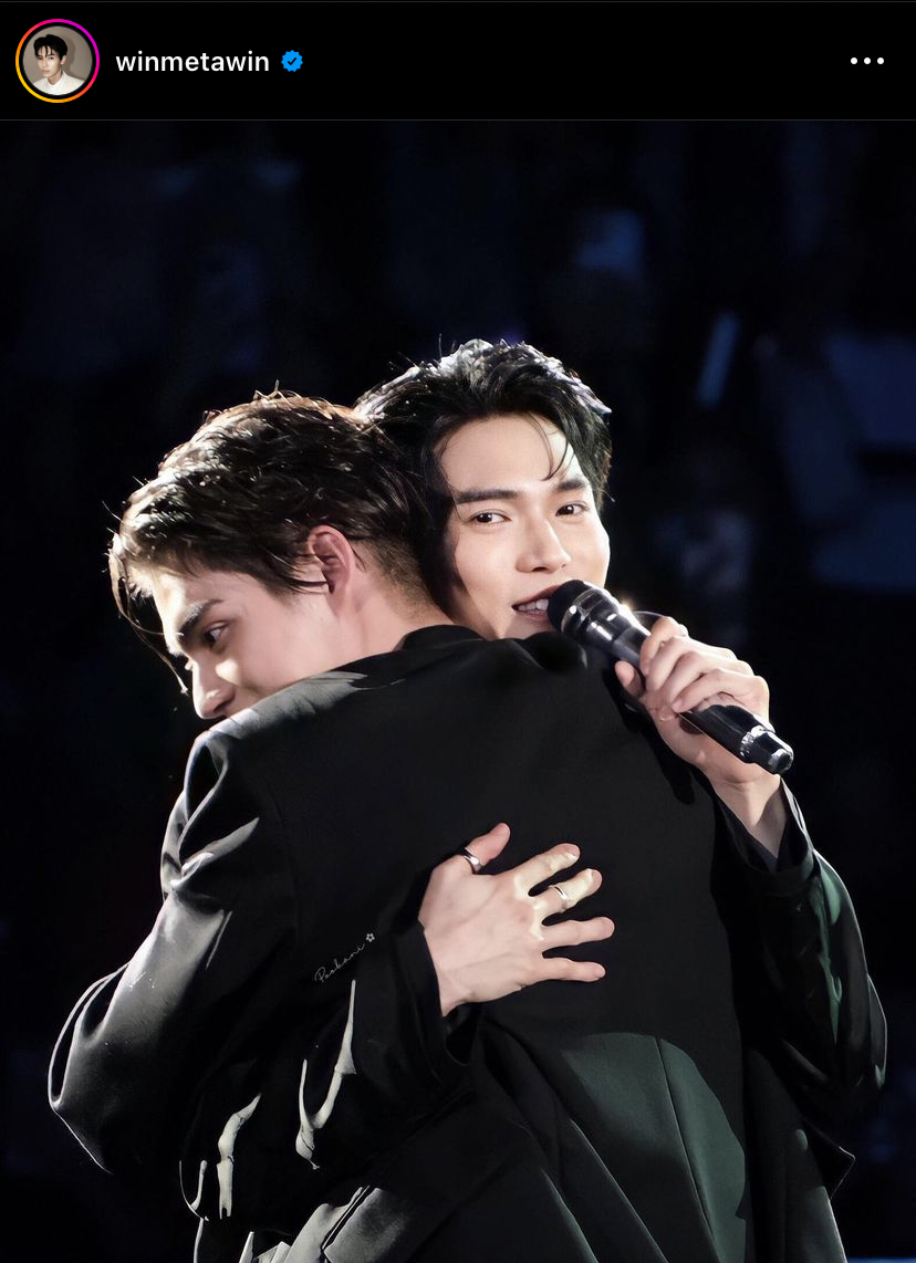 วิน เมธวิน แอบแซวทวงของขวัญ ไบร์ท พร้อมยืนยันไม่ใช่หนุ่มนิรนาม มิน พีชญา