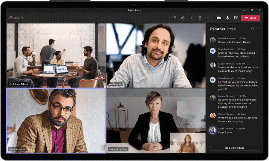 Microsoft Teams อัปเดตใหม่ พร้อมฟีเจอร์ ‘Live Transcription’ Microsoft Teams อัปเดตใหม่ พร้อมฟีเจอร์ ‘Live Transcription’