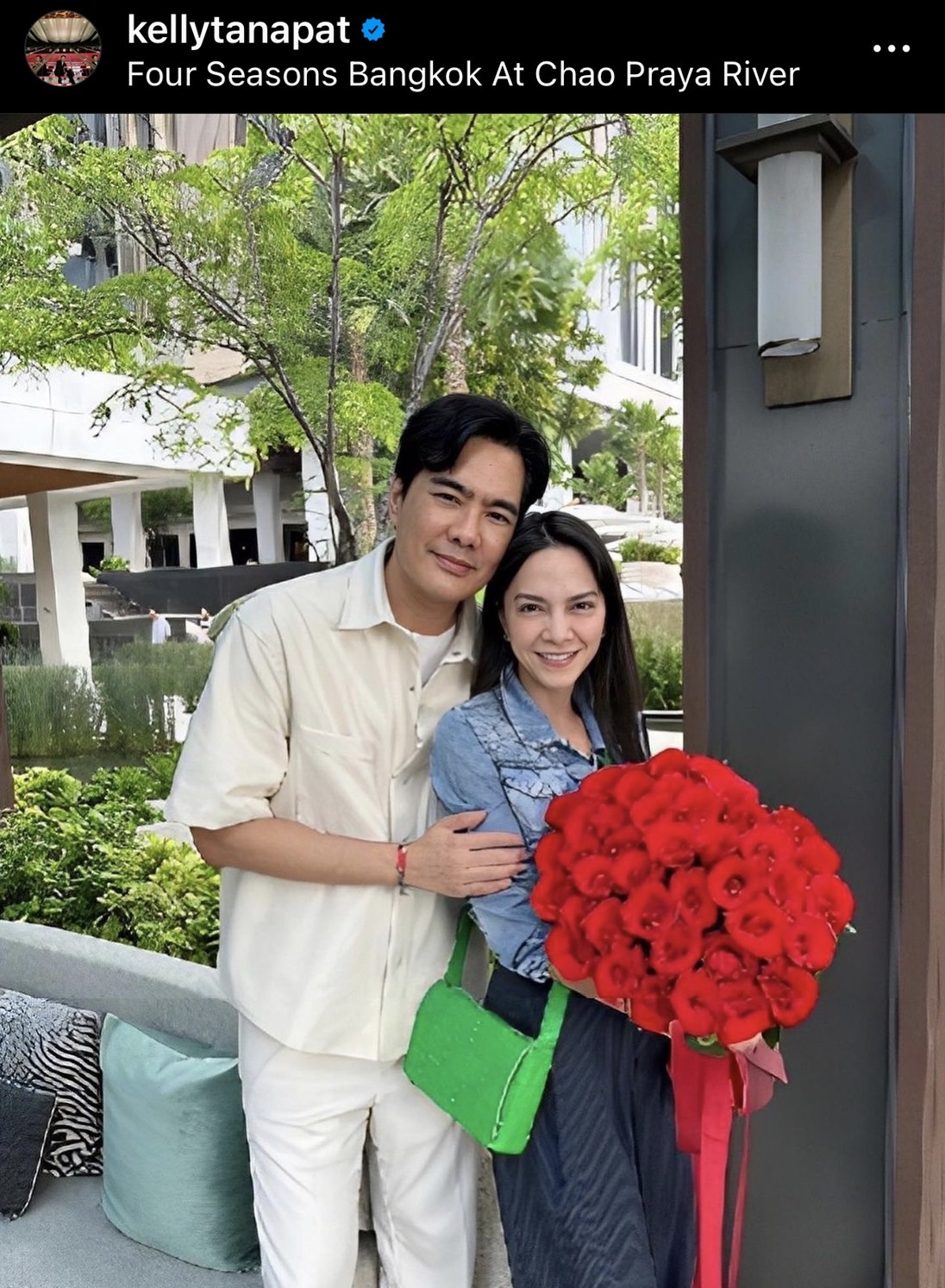 เคลลี่ ธนะพัฒน์ โต้ซุ่มแต่งแฟนสาว พลอย แจงภาพสวมชุดไทยแค่ไปทำบุญ...