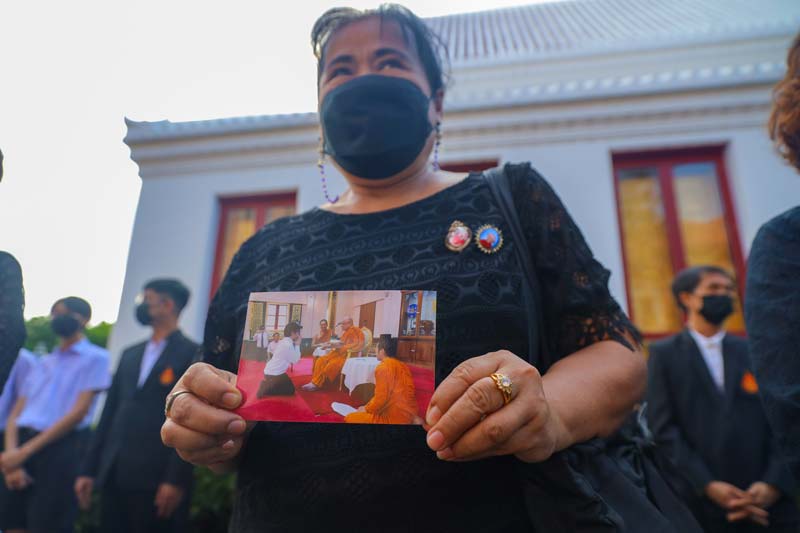 เปิดภาพบรรยากาศเคลื่อนสรีระ สมเด็จพระวันรัต วัดบวรนิเวศราชวรวิหาร