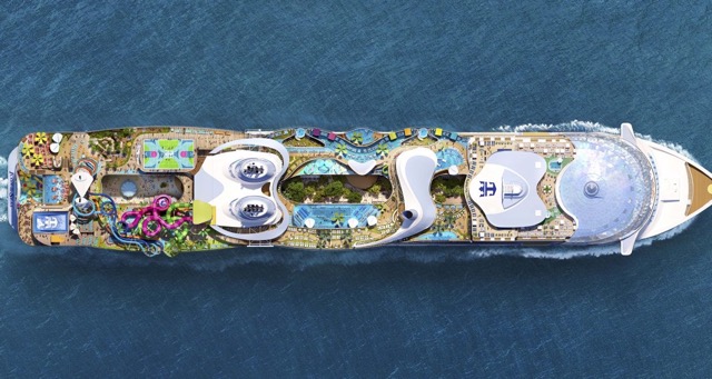 เรือสำราญใหญ่ที่สุดในโลก ICON OF THE SEAS ออกเดินทางแม้มีเสียงกังวลเรื่องมลพิษ เรือสำราญใหญ่ที่สุดในโลก ICON OF THE SEAS ออกเดินทางแม้มีเสียงกังวลเรื่องมลพิษ