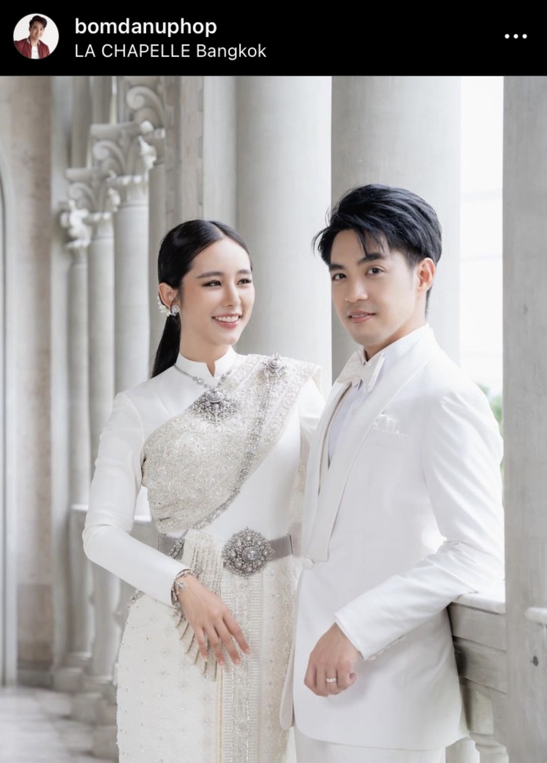 ใบเฟิร์น อัญชสา เผยภาพพรีเวดดิ้งเซ็ต 3 กับหวานใจ บอม ดนุภพ