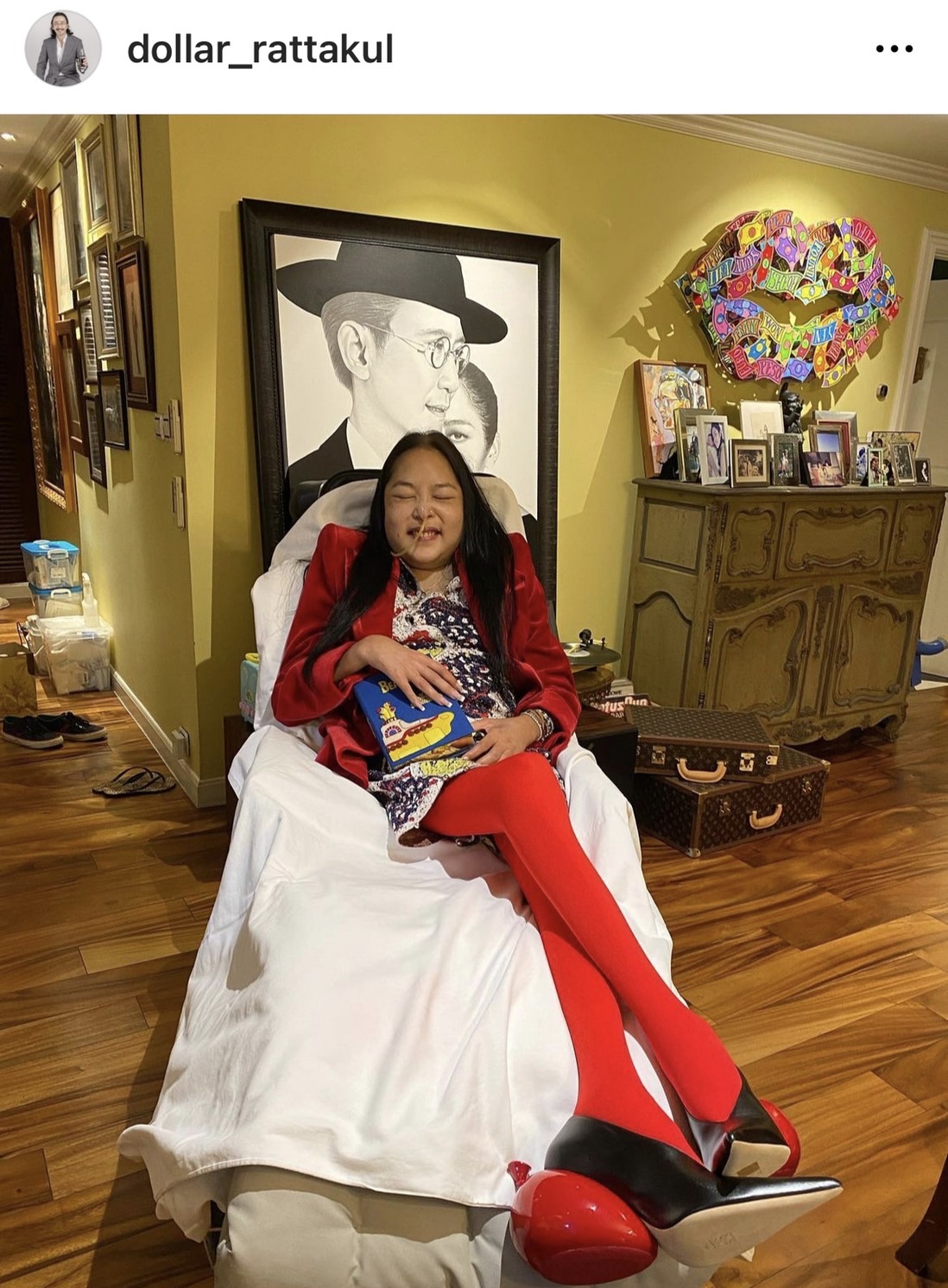 คำขอบคุณจาก “คุณหญิงแมงมุม” หลังเข้ารับการผ่าตัด