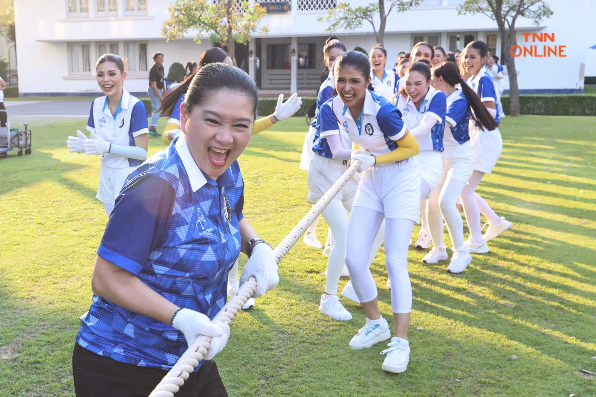กีฬาสีนางสาวไทย 2566 โชว์พลังสามัคคี แทคทีมแข่งขันสุดสตรอง