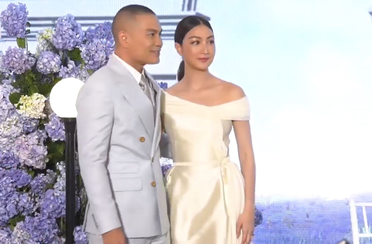 แพนเค้ก จูงมือ สารวัตรหมี ฉลองวิวาห์ชื่นมื่นอบอวลไปด้วยความรัก