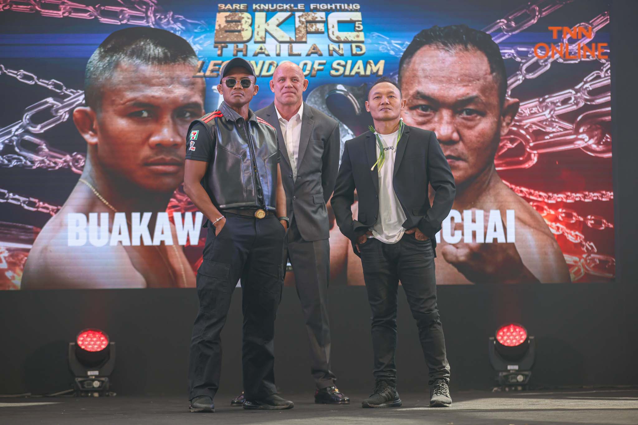 “บัวขาว” ดวล “แสนชัย” ชกจริง เจ็บจริง ดวลเดือดด้วยมือเปล่าในศึก BKFC Thailand ครั้งที่ 5 - LEGENDS OF SIAM