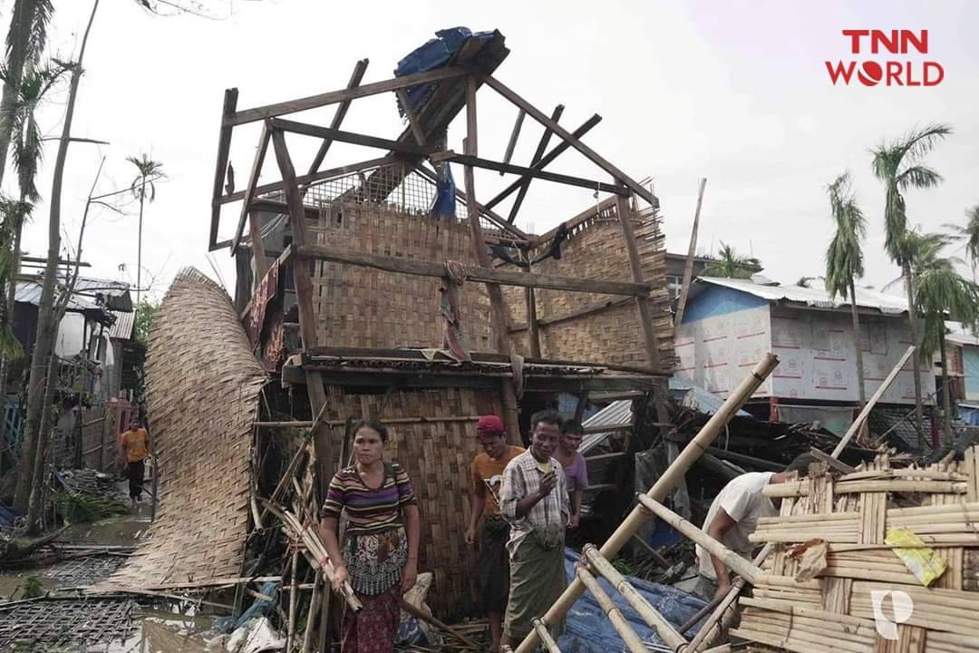 เปิดภาพความเสียหาย พายุโมคา ถล่มเมียนมา-บังคลาเทศ
