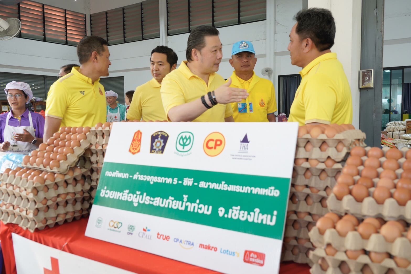 ซีพีร่วมภาครัฐและเอกชน ช่วยฟื้นฟูพื้นที่น้ำท่วมภาคเหนือ ครอบคลุม 8 จังหวัด