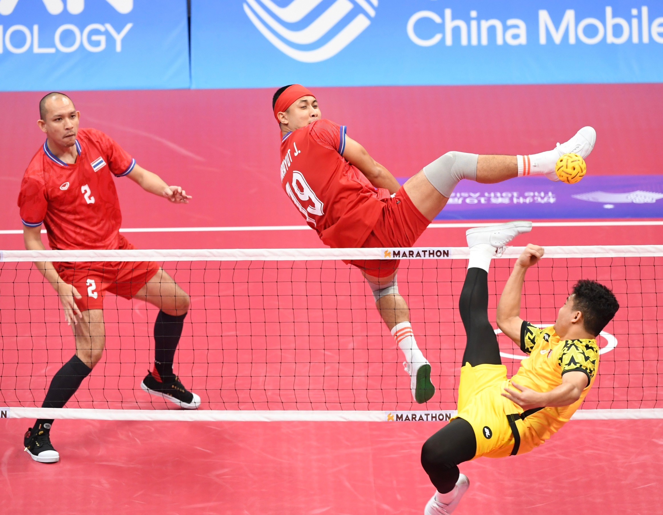 ทีมเซปักตะกร้อชายหญิงทีมชาติไทย ป้องกันแชมป์ได้อีกสมัย ทีมเซปักตะกร้อชายหญิงทีมชาติไทย ป้องกันแชมป์ได้อีกสมัย