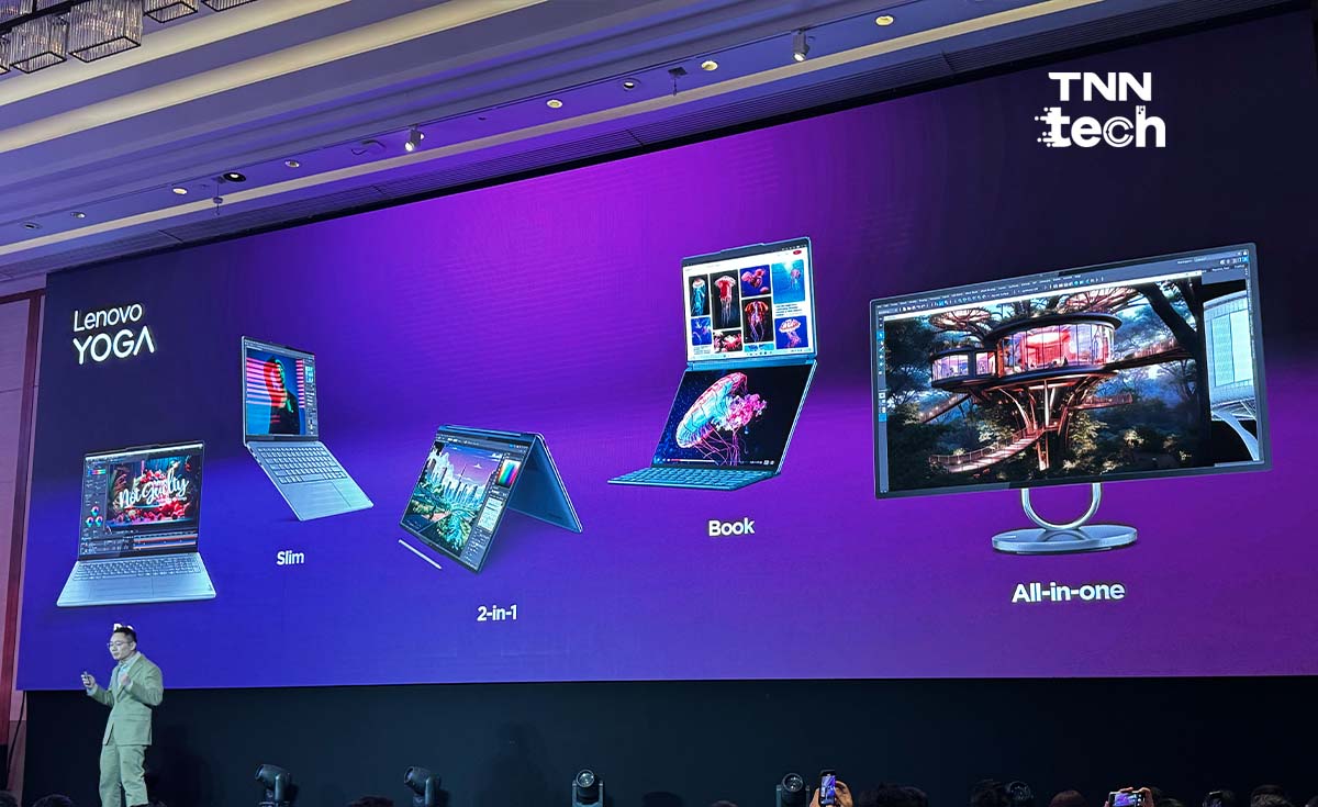 Lenovo ปีนี้ก็มากับ AI ! ใช้เสริมพลังในโน๊ตบุ๊กตั้งแต่การเล่นเกมจนถึงการทำงานมืออาชีพ Lenovo ปีนี้ก็มากับ AI ! ใช้เสริมพลังในโน๊ตบุ๊กตั้งแต่การเล่นเกมจนถึงการทำงานมืออาชีพ