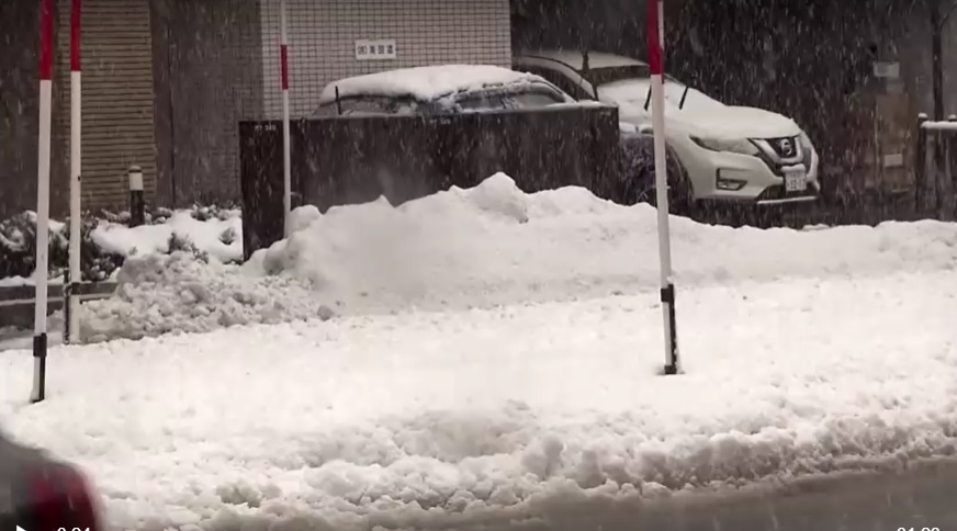 ญี่ปุ่นเผชิญสภาพอากาศหิมะตกหนัก-รถไฟประกาศยุติให้บริการบางเส้นทาง ญี่ปุ่นเผชิญสภาพอากาศหิมะตกหนัก-รถไฟประกาศยุติให้บริการบางเส้นทาง