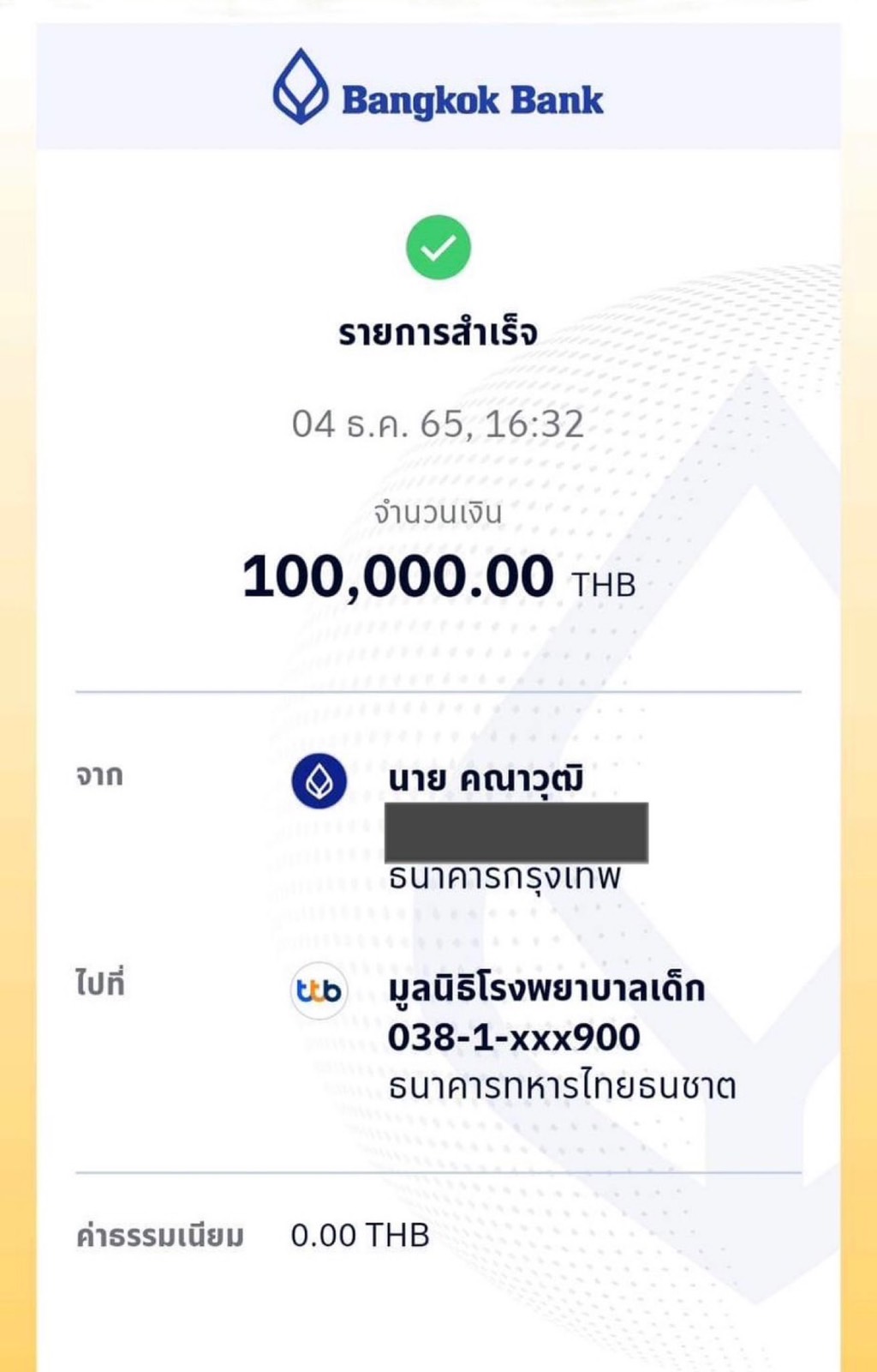 กลัฟ คณาวุฒิ ส่งต่อรอยยิ้ม นำเงินของขวัญวันเกิด ทำบุญกับ 4 มูลนิธิฯ