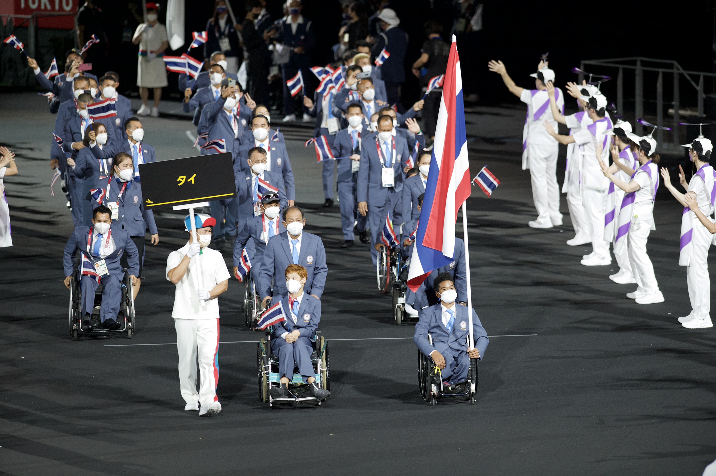 ประมวลภาพพิธีเปิด 'พาราลิมปิกเกมส์ 2020' ที่ประเทศญี่ปุ่น ประมวลภาพพิธีเปิด 'พาราลิมปิกเกมส์ 2020' ที่ประเทศญี่ปุ่น