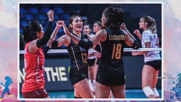 “รัศมีแข” เชียร์ติดขอบสนามวอลเลย์บอลหญิงไทยใน VNL (มีคลิป) “รัศมีแข” เชียร์ติดขอบสนามวอลเลย์บอลหญิงไทยใน VNL (มีคลิป)