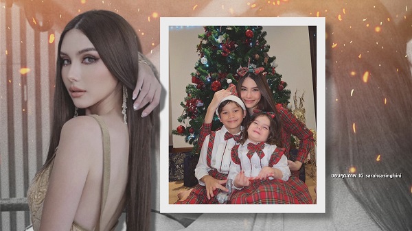 “ซาร่า คาซิงกินี” ฟาดเบาๆ หลังถูกถามแต่งงานแล้ว ยังพึ่งที่บ้าน   (มีคลิป) 