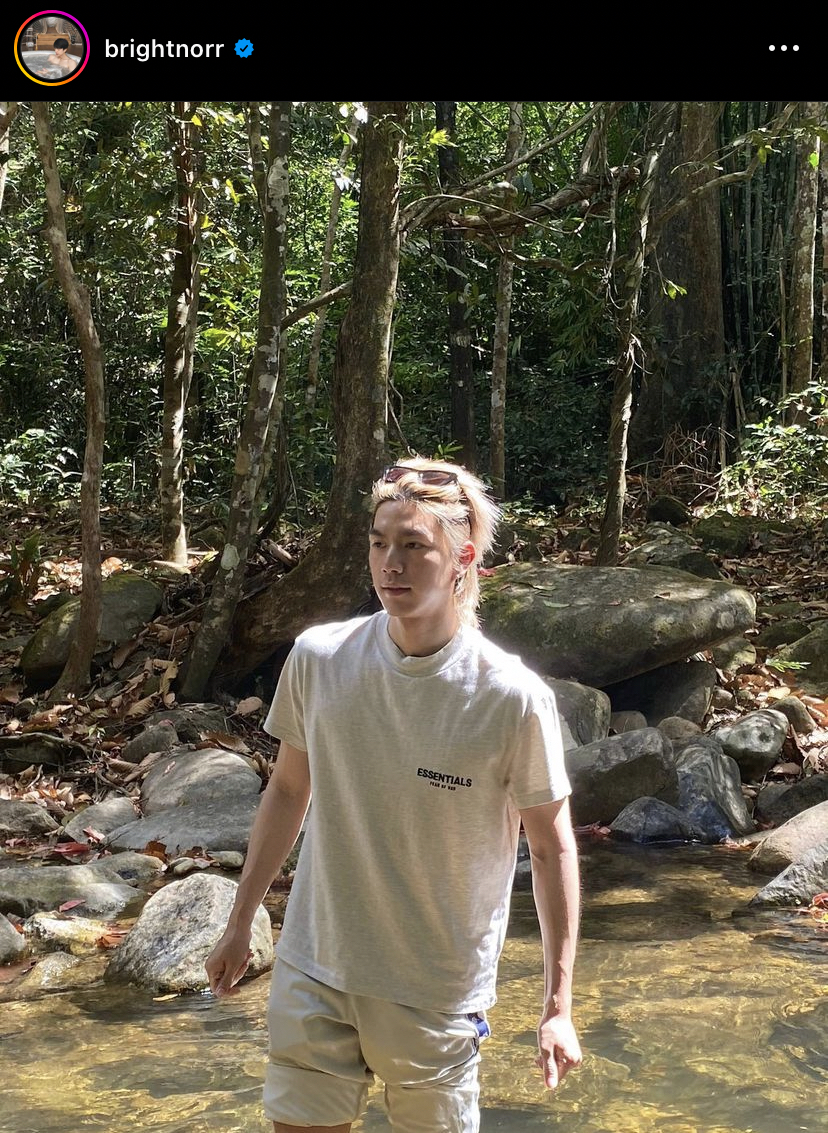 เปิดตัวแล้ว! ไบร์ท นรภัทร ควงคู่แฟนสาวฉลองวันเกิด