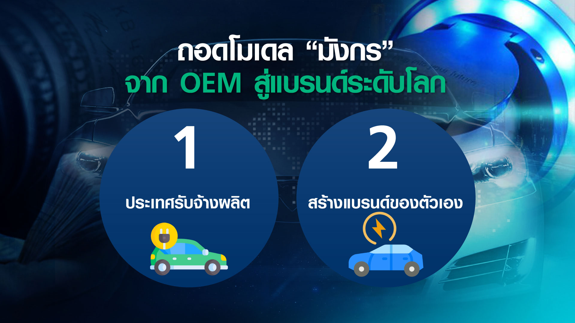4 เสืออาเซียน เปิดศึก ชิงบัลลังก์ “ยานยนต์ไฟฟ้า” ไทยถอดโมเดลมังกร? 4 เสืออาเซียน เปิดศึก ชิงบัลลังก์ “ยานยนต์ไฟฟ้า” ไทยถอดโมเดลมังกร?