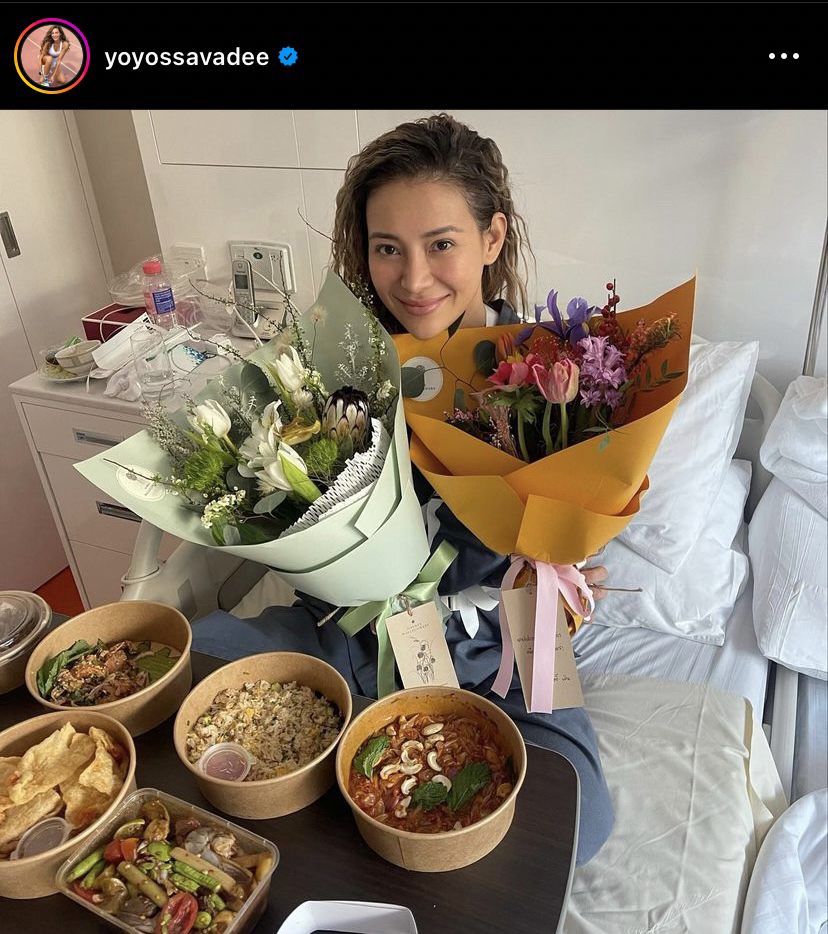 โย ยศวดี กลับบ้านได้แล้ว! หลังจากไหล่หลุดในระหว่างการแข่งขัน