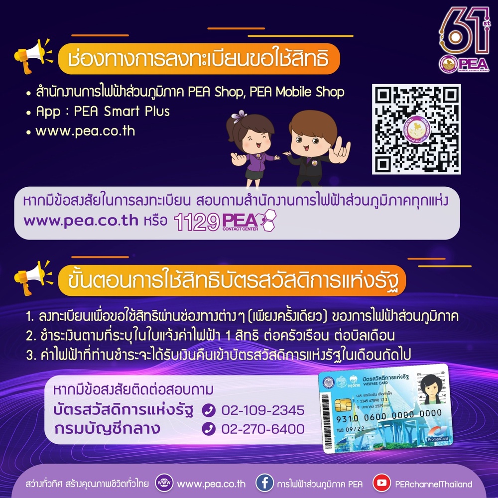 MEA เผยเงื่อนไขใครมีสิทธิได้ ‘ลดค่าไฟฟ้า 1 ปี’ เช็กรายละเอียดที่นี่