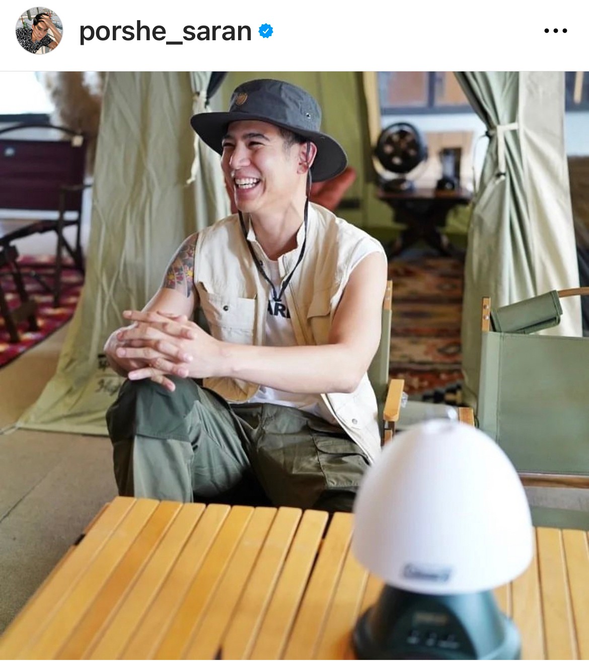 พอร์ช ศรัณย์ ลั่นเบื่อปาร์ตี้ ชอบเข้าป่าแคมป์ปิ้ง เผยเตรียมบวชปีหน้า พอร์ช ศรัณย์ ลั่นเบื่อปาร์ตี้ ชอบเข้าป่าแคมป์ปิ้ง เผยเตรียมบวชปีหน้า