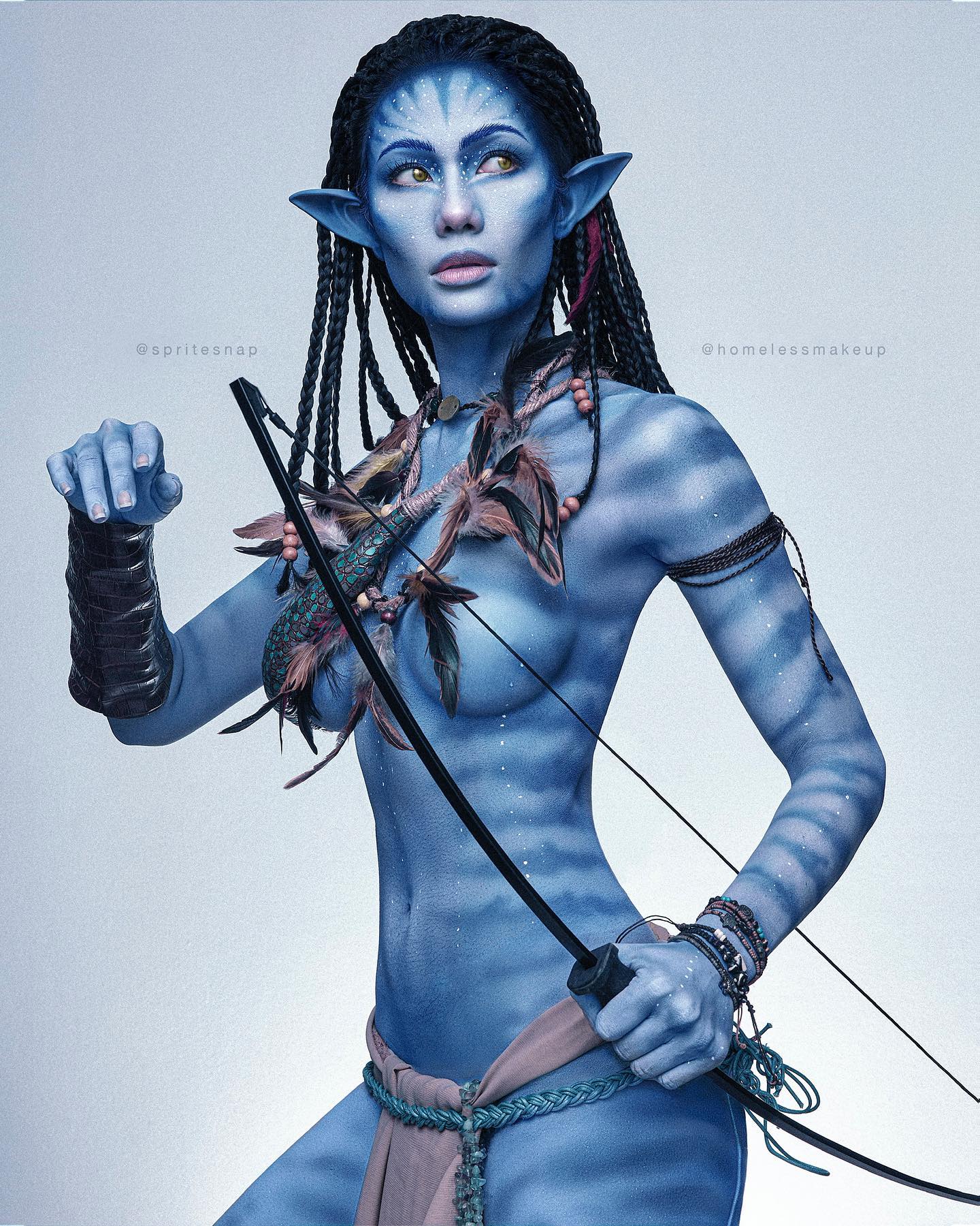 จัดเต็ม น้ำตาล แปลงโฉมเป็นตัวละครใน อวตาร จัดเต็ม น้ำตาล แปลงโฉมเป็นตัวละครใน อวตาร