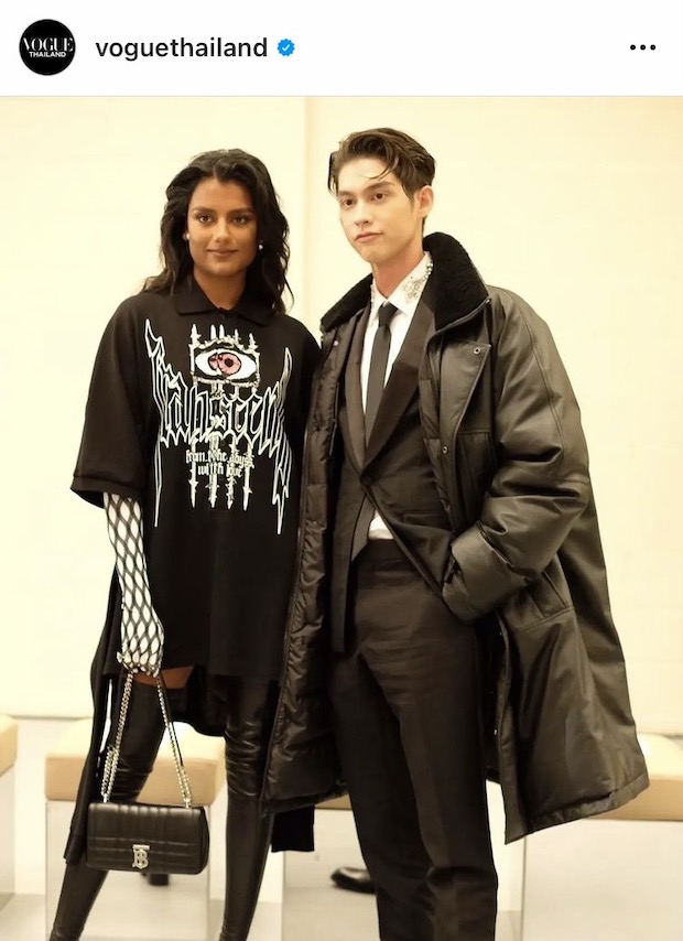 ‘ไบร์ท วชิรวิชญ์’ กระทบไหล่นางเอก Bridgerton 2 ที่ลอนดอนแฟชั่นวีค (มีคลิป)