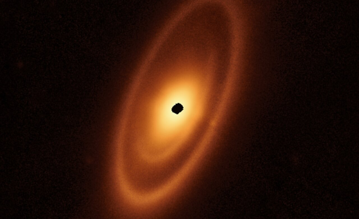 ภาพวงแหวนดาวฤกษ์เอเลี่ยนโดยกล้องโทรทรรศน์อวกาศเจมส์ เวบบ์ ภาพวงแหวนดาวฤกษ์เอเลี่ยนโดยกล้องโทรทรรศน์อวกาศเจมส์ เวบบ์