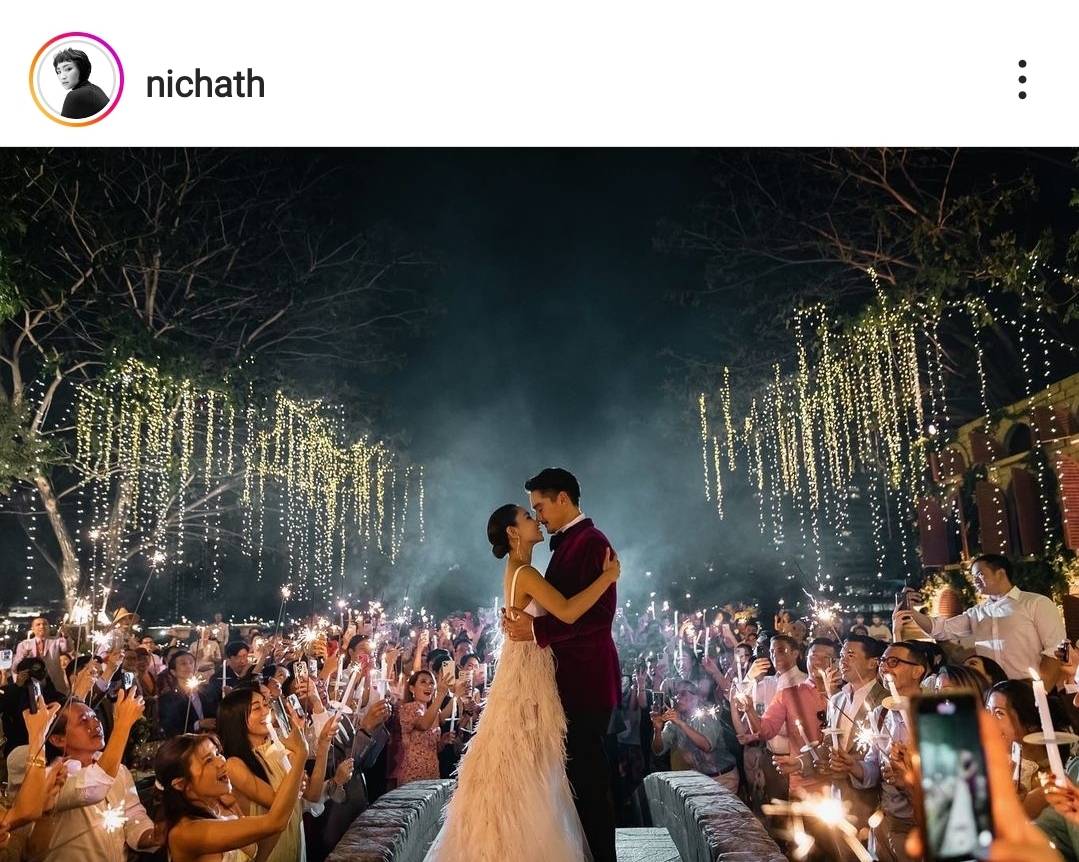 ชุดเจ้าสาวแซ่บมาก อนันดา-ณัฐ ณิชชา ฉลองวิวาห์ริมทะเลกระบี่