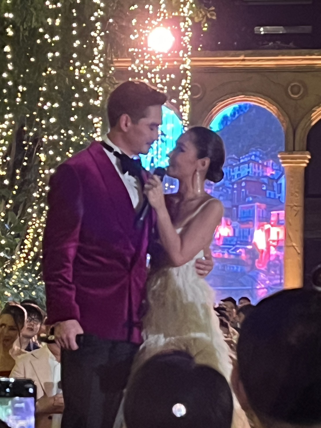 ภาพบรรยากาศงานช่วงเย็น อนันดา-ณิชชา พิธีฉลองมงคลสมรสแสนหวาน 