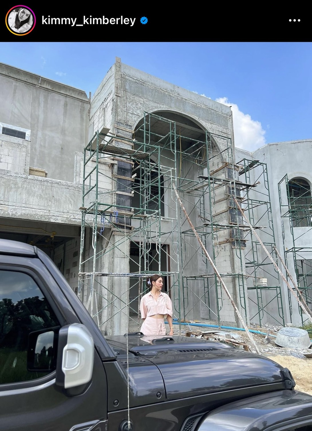 คิมเบอร์ลี เผย ภาพอัปเดตบ้านหลังใหม่ที่กำลังสร้าง!