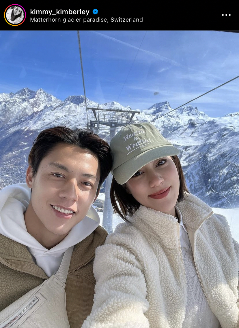 หมาก ควงคู่ คิมเบอร์ลี่ ร่วมยินดีงานแต่งพี่สาว