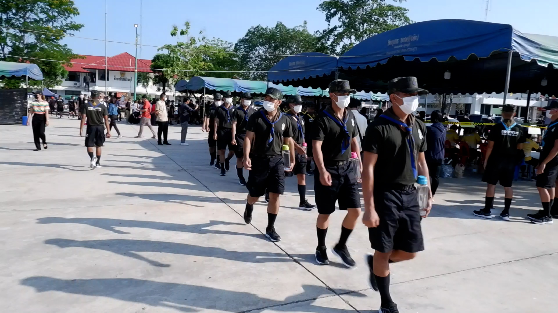 เลือกตั้ง 2566 กำแพงเพชร-ประจวบฯคึกคัก! ทหารตบเท้าใช้สิทธิเลือกตั้งล่วงหน้า