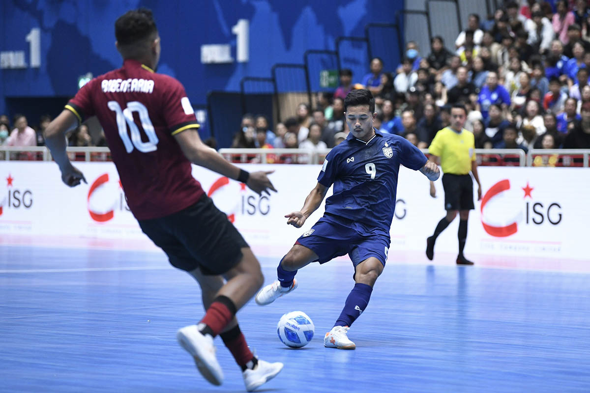 ฟุตซอลไทย ชนะ ติมอร์ เลสเต 7-1 หลังผ่านศึกชิงแชมป์อาเซียนสองเกม