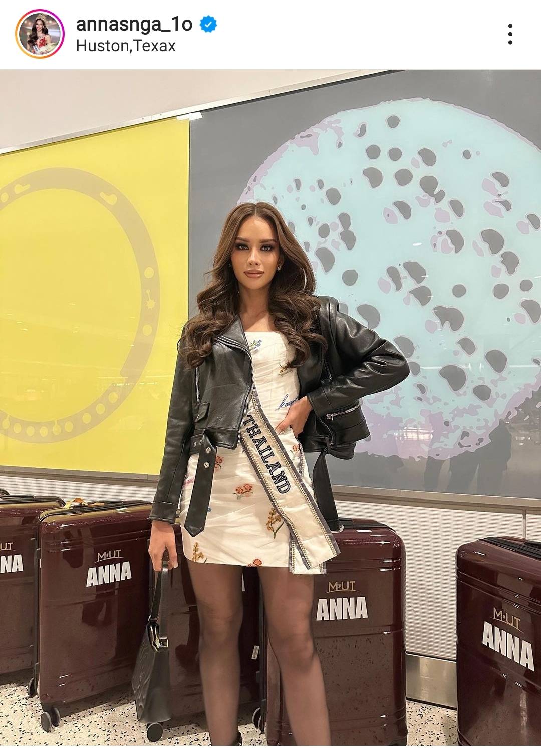 เปิดลุคแรก แอนนา เสืองามเอี่ยม ถึงอเมริกาเตรียมพิชิตมง!! เปิดลุคแรก แอนนา เสืองามเอี่ยม ถึงอเมริกาเตรียมพิชิตมง!!