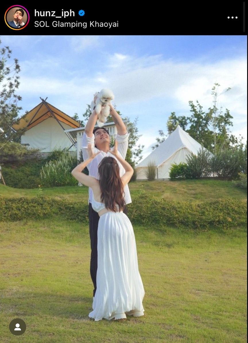 ฮั่น อิสริยะ - จียอน โพสต์ภาพคู่สุดหวาน บรรยากาศเหมือนพรีเวดดิ้ง 