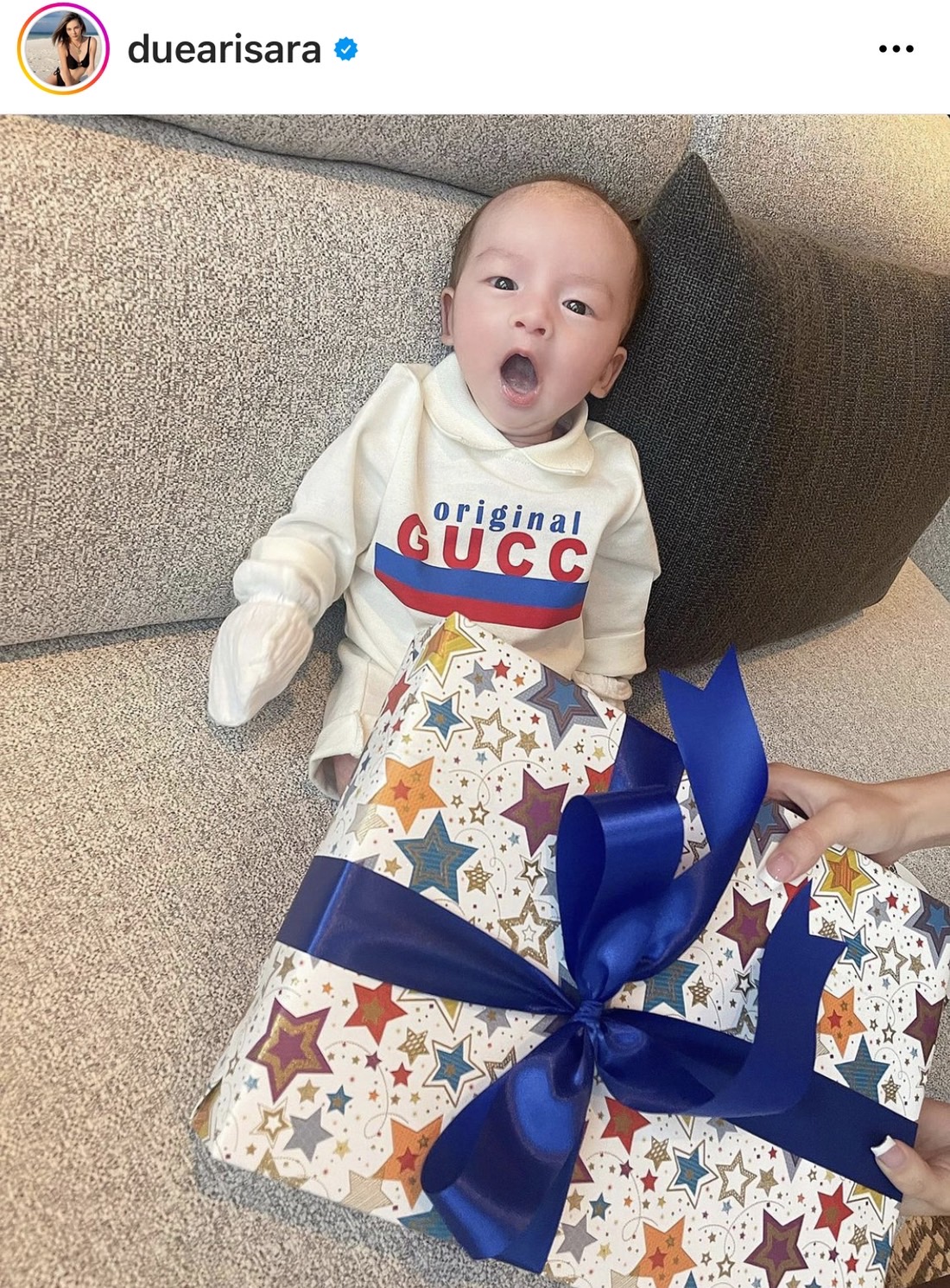 ดิว อริสรา อวดภาพน่ารัก น้องไซลาส ครบ 1 เดือน หลายอารมณ์ใน 5 นาที 