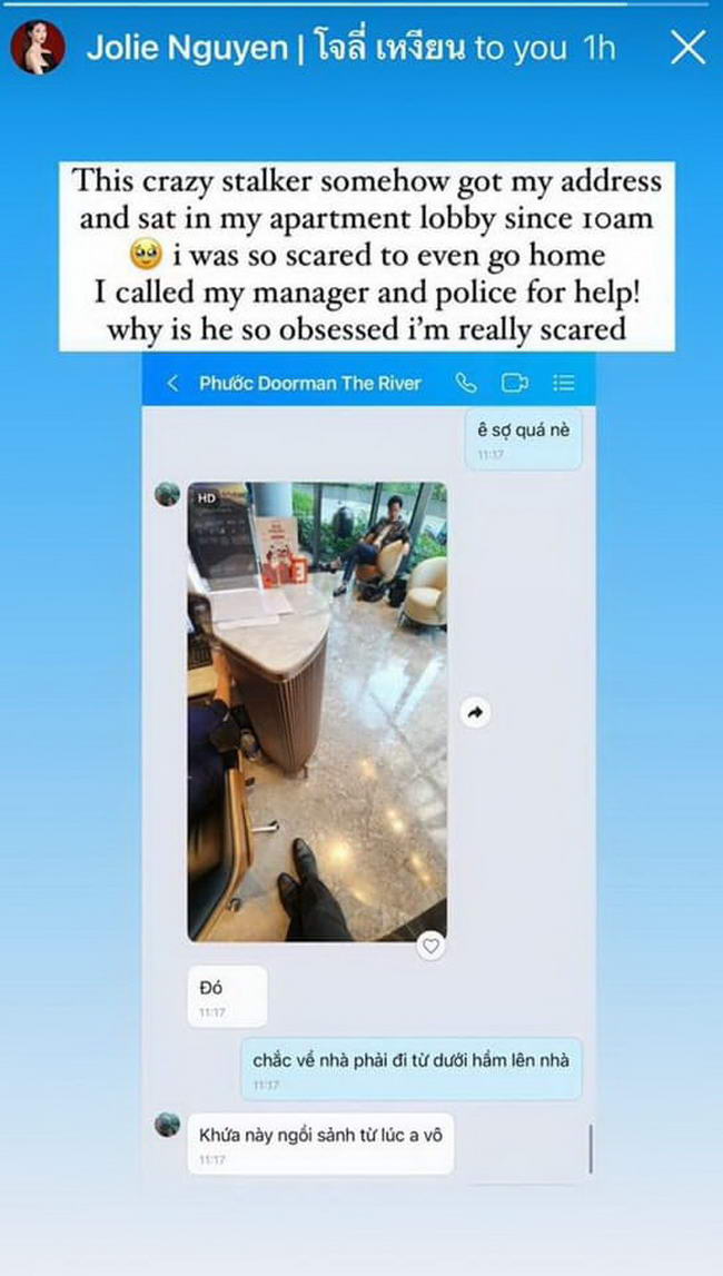 แห่กดซูม โจลี่ เหงียน โพสต์แฉ! ถูกชายดักรอหน้าที่พัก ชาวเน็ตบอกหน้าคุ้นๆ แห่กดซูม โจลี่ เหงียน โพสต์แฉ! ถูกชายดักรอหน้าที่พัก ชาวเน็ตบอกหน้าคุ้นๆ