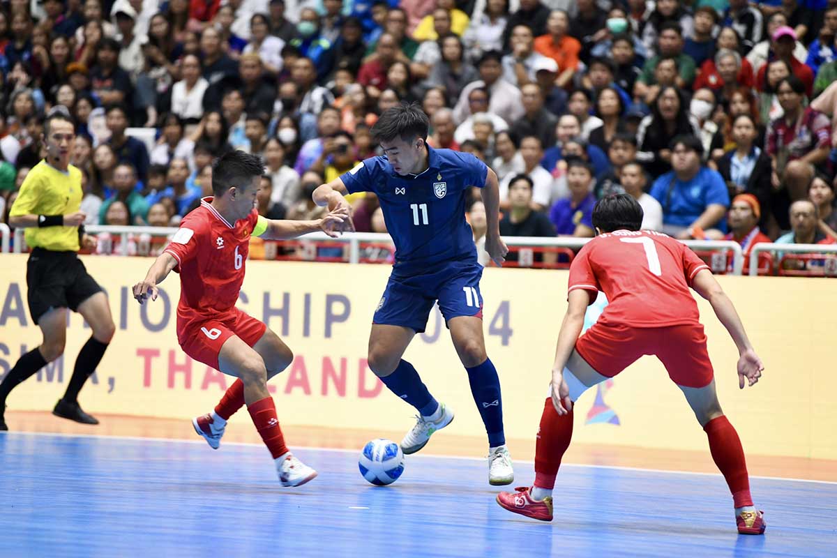 ฟุตซอลไทย พ่าย เวียดนาม 2-3 จบรองแชมป์กลุ่ม ชิงแชมป์อาเซียน 2024